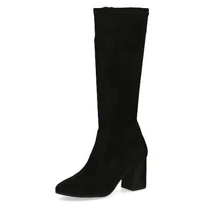 Imagen de CAPRICE 9 25526 41, Botines de tacón con cordones para Mujer, Negro (Black Stretch), 40 EU