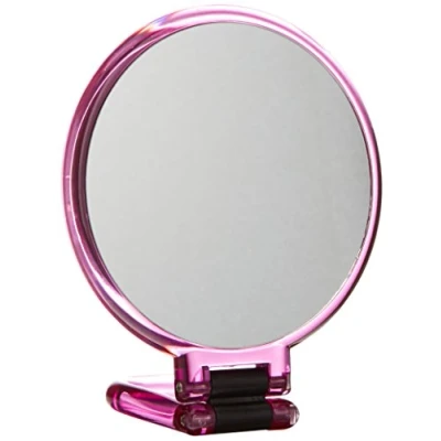 Imagen de Beter Look Espejo plegable, aumento 10x, 14 cm, Rosa, Estándar