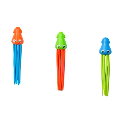 Imagen de BESTWAY Set de Calamares para Buceo Squiggle Wiggle 16,8x4,5x4,5 cm Multicolor