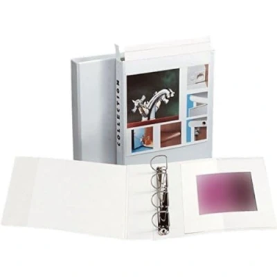 Imagen de Esselte carpeta de 4 anillas personalizable, color Bianco Dorso 7.5 cm