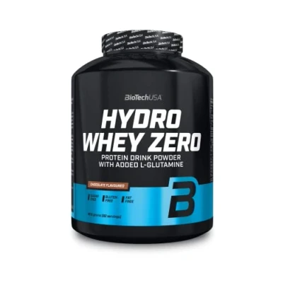 Imagen de BioTechUSA Hydro Whey Zero Sin Gluten, Azúcar, Grasa 80% Contenido Proteico Rápida Absorción Complejo de Suero Leche, 1.816 kg, Chocolate