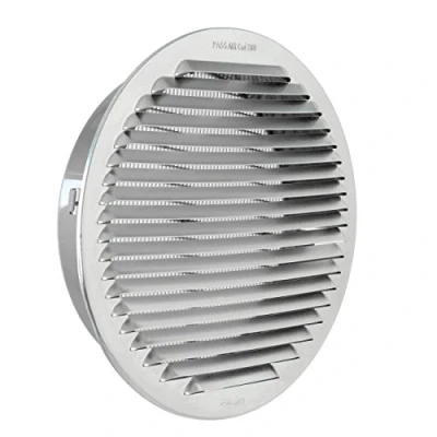 Imagen de La ventilación gtap200r y Rejilla Redondo Empotrable, aluminio, 230 mm