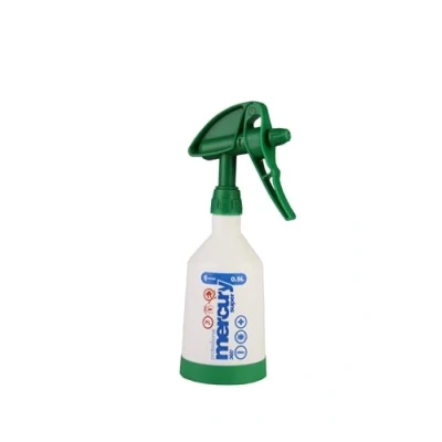 Imagen de Kwazar 9120067361422 Mercury Super 360 Pro Plus Botella pulverizadora (0,5 L, 8,9 x 29 cm), Color Blanco y Verde