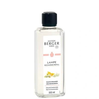 Imagen de Maison Berger Recarga Lámpara Fleur d&#039;Oranger Listo para Usar Perfuma y Purifica Difusión Fina, Uniforme Duradera 500ml