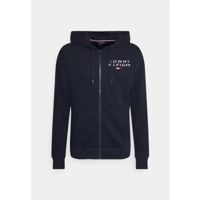 Imagen de Tommy Hilfiger Hoodie Sudadera con cremallera, Hombre, Talla: Small, Desert sky