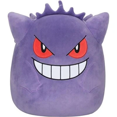 Imagen de Squishmallows Pokémon x SQPK00004 Gengar 35 cm, Oficial, Supersuave