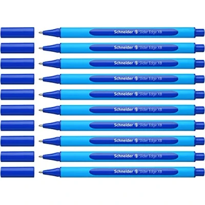 Imagen de Schneider Slider Edge XB Bolígrafo, con tecnología Viscoglide, azul 1 Unidad ( Paquete de 1)