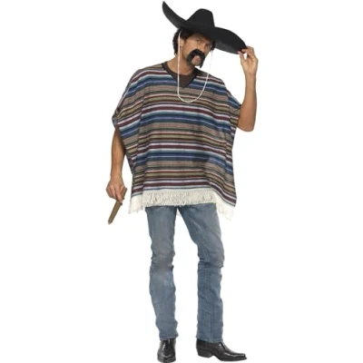 Imagen de Smiffys Poncho de aspecto real