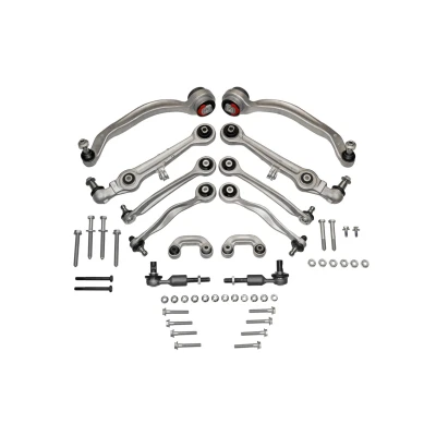 Imagen de VAICO V10 7205 Juego de barras, suspensión las ruedas Eje delantero con material montaje añadido péndulo EXPERT KITS + AUDI: A4 B5 Avant