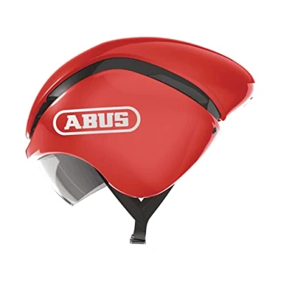 Imagen de Casco de contrarreloj ABUS GameChanger TT bicicleta aerodinámico con óptimas propiedades ventilación para hombre y mujer Rojo, talla S