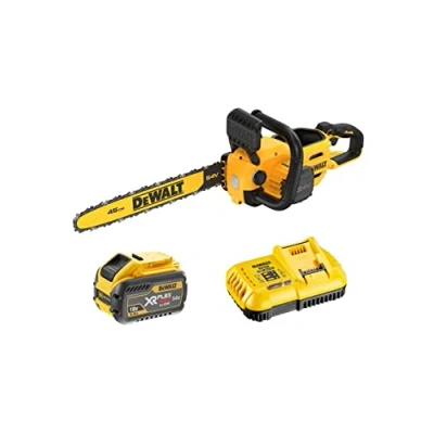 Imagen de Motosierra 45cm + Bateria Flexvolt 9Ah cargador Dewalt DCMCS574X1