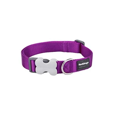 Imagen de Red Dingo Collar liso perro