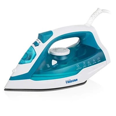 Imagen de Tristar ST 8320 Plancha de Vapor, Presión Continuo 25 g/min, Función Autolimpieza y Antigoteo, Suela Cerámica, 2600 W