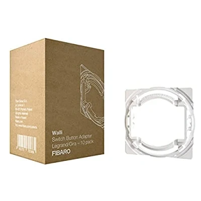 Imagen de FIBARO Adaptador para botón de conmutación Legrand/Gira, 10 unidades, FG WDSEU221 PP 0007