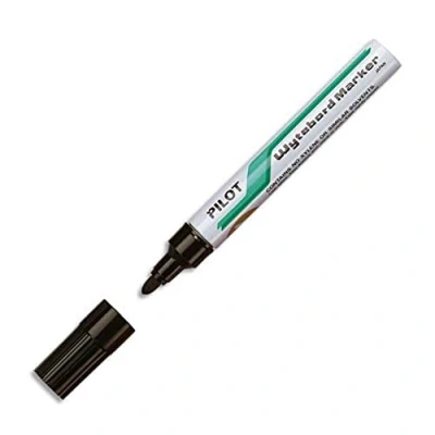 Imagen de Pilot Whiteboard Marker Bullet 4.0 mm Tip Black, Box of 12