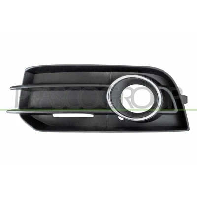 Imagen de PRASCO AD1202144 Rejilla Parachoques con orificio(s) para faros antiniebla borde cromado izquierda AUDI: A1 Hatchback, Sportback
