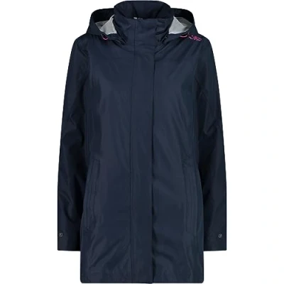 Imagen de CMP Chaqueta Mujer Broches Capucha, Azul negro, XXXXL