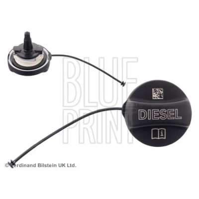 Imagen de BLUE PRINT ADB119903 Tapa, depósito de combustible no cerrable Plástico negro con cinta soporte BMW: X3, 1 Hatchback, 3 Berlina, MINI: Hatchback