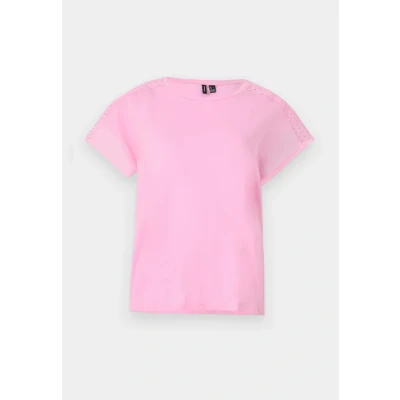 Imagen de Vero Moda Vmemmy TAPE Camiseta estampada, Mujer, Talla: XS, Bonbon