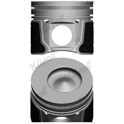 Imagen de NÜRAL 87 437007 00 Pistóns 83 con canal de refrigeración, soporte segmento pistón FORD: Focus C Max, 2, MONDEO 4