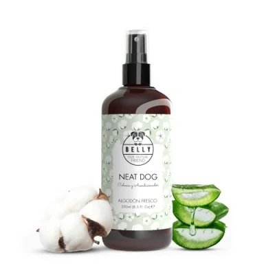 Imagen de Belly Colonia para Perros con Aloe Vera: Desenreda, Refresca e Hidrata 250ml Perfume Perro de Algodón Fresco pH Equilibrado Fórmula Vegetal Todo Tipo Pelaje Duradera