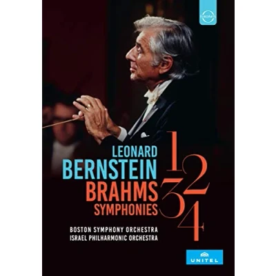 Imagen de Leonard Bernstein The Brahms Symphonies Nos. 1 4 (2 DVD)