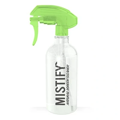 Imagen de Mistify 500ML Producto Spray Natural de Pantalla Libre Amoníaco y Alcohol [Sin Pelusa para Usar en TVs, Computadoras, Tabletas, Teléfonos, Pantallas Retina]