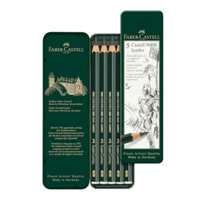 Imagen de Faber Castell Olówki 9000 Jumbo 5 sztuk