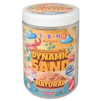 Imagen de Kinetic Sand Arena mágica para Jugar en Interiores (1 kg, 1000 g), Color marrón Natural, niños a Partir de 3 años