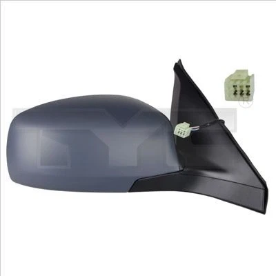 Imagen de Espejo retrovisor Tyc 335 0025 derecha imprimado para ajuste elect. espejo, convexo, calefactable SUZUKI: SWIFT 3