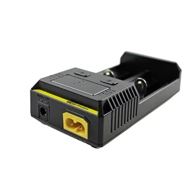 Imagen de Nitecore Digicharger i2 pantalla LCD Universal cargador inteligente para li ion IMR LiFePO4 Ni MH Cd batería