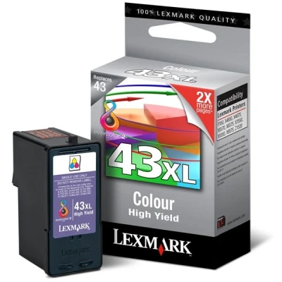 Imagen de Lexmark 18YX143E Cartucho de tinta para impresoras, Multicolor, 70 x 38 98 mm