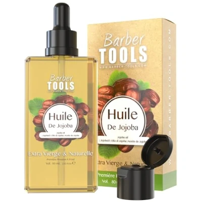 Imagen de Aceite de Jojoba 100% Puro, Natural y Prensado en Frío Cara, Cuerpo, Cabello, Barba, Uñas (80 ml)
