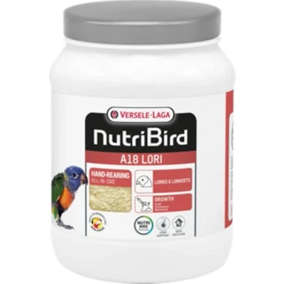 Imagen de Versele Laga NutriBird A18 Lori 800 g Alimento de cría a Mano para Loris y Loriculus un Desarrollo Saludable Las crías con estabilizadores Flora intestinal prebióticos