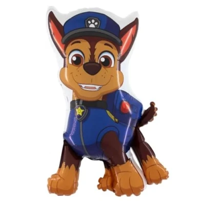 Imagen de Globo de aluminio Chase Paw Patrol Figuras aprox. 80 cm globos helio regalo feria