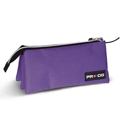 Imagen de PRO DG Ultraviolet Estuche Portatodo Triple HS, Lila, 23 x 11 cm