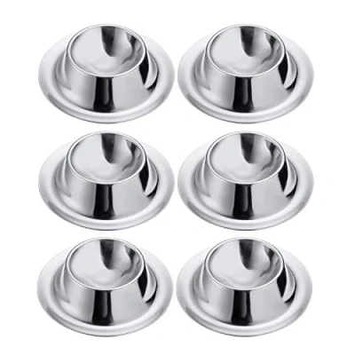 Imagen de Westmark 6 Hueveras, Redondas, Apilables, ø 8,5 cm, Acero inoxidable, Plateado,20722200