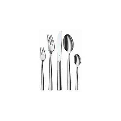 Imagen de WMF Philadelphia Cromargan Cubertería 60 piezas para 12 comensales, acero inoxidable con acabado pulido