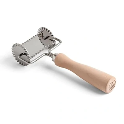 Imagen de Marcato Cortador de pasta cuadrado dentado, herramienta para pasteles, acero, 6 cm, corte preciso, resistente y duradero