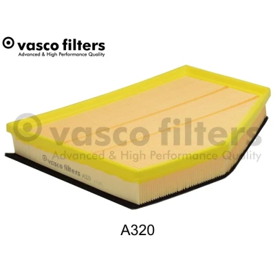 Imagen de DAVID VASCO A320 filtro de aire 52 313 274 rectangular Cartucho filtrante con previo BMW: 5 Berlina, Touring, 6 Coupé