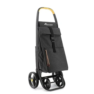 Imagen de Carro Rolser Clec Thermo Eco 8 Plus Lemon 4 Ruedas Grandes Carbon