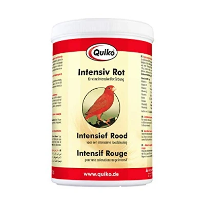Imagen de Quiko Intensive Rojo 500g Alimento complementario para Aves con Factor la coloración roja intensiva y intensificación del Color Plumaje de Las