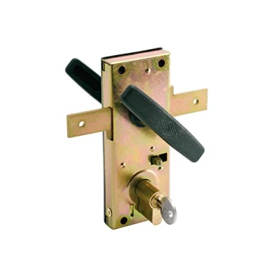 Imagen de Cerradura Cvl 11b/m Con Manilla Puertas Basculantes Multicolor