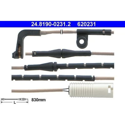 Imagen de ATE 24.8190 0231.2 Sensor de Desgaste Pastillas Frenos BMW: 7