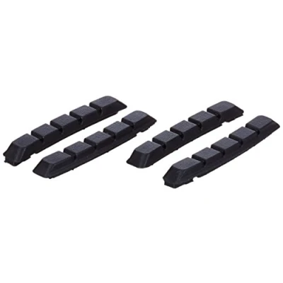 Imagen de Kit 4 Zapatas XLC BS X07 Cartucho V Brake 72 mm, Negro