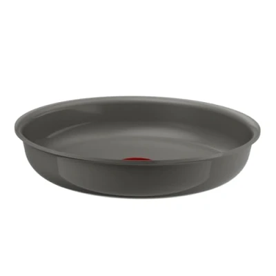 Imagen de Lagostina Ingenio Vivissima Sartén de cerámica antiadherente, 24 cm, se puede utilizar con mango extraíble, 100% aluminio reciclado Thermo Signal, apta para todas las fuentes calor, incluida