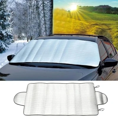 Imagen de OTTSAN Protector para Parabrisas Citroen C4 Grand SpaceTourer 2018 2023, Cubierta de Plegable Coche Parasol Delantero Protege Nieve y Antihielo Accesorios