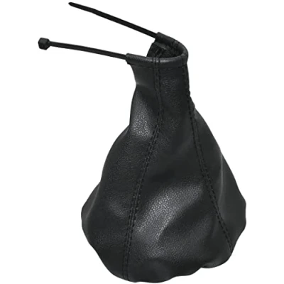 Imagen de AERZETIX C57676 Funda para palanca de cambios compatible con Citroen Xantia 1993 2002 color: negro en piel sintética