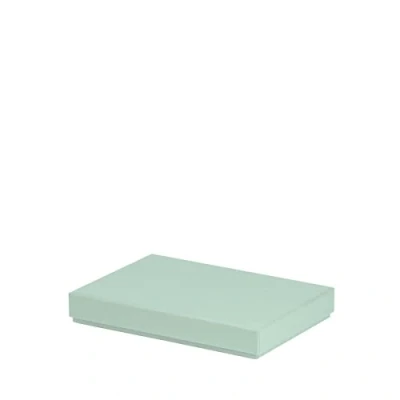 Imagen de Rössler Papier 13521453651 Caja de cartón Boxline rectangular, apta para DIN A5, Menta, 1 unidad