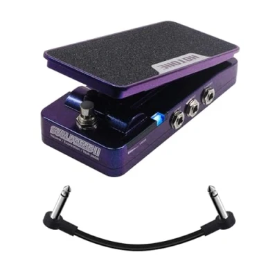 Imagen de HOTONE Wah Volumen activo Expresión pasiva pedal de efectos guitarra conmutable 4 en 1 con visible Soul Press II
